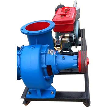 pump station with submersible sewage pump-1