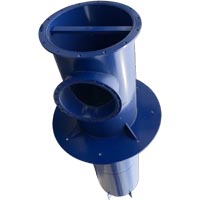 well bore for submersible axial flow pump
